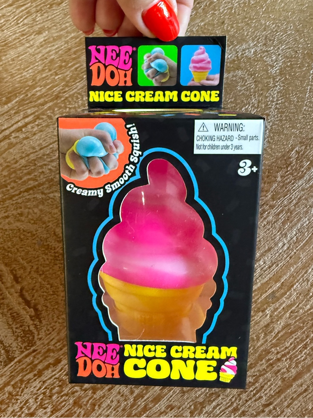 NeeDoh Nice Cream Cone - Pink (NWT) 🍦🩷